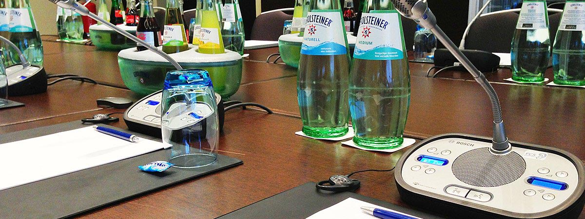 Vermietung von Konferenztechnik