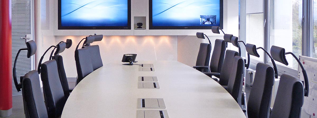 Installation und Integration von Konferenztechnik und Mediensystemen
