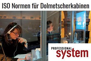 Isonormen Dolmetschtechnik