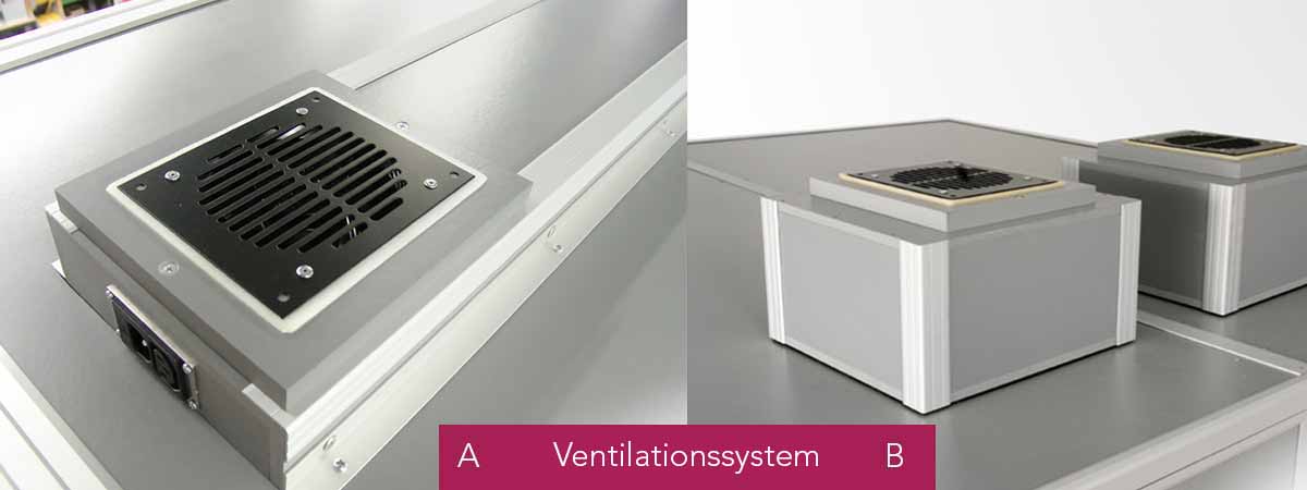 Audipack Ventilationssystem fuer Silent 9600