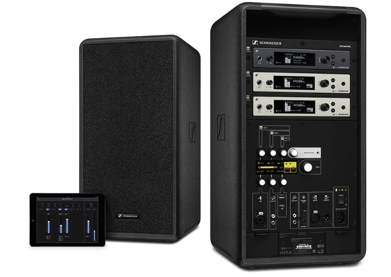 Sennheiser LSP 500 PRO Anschlüsse Rückseite