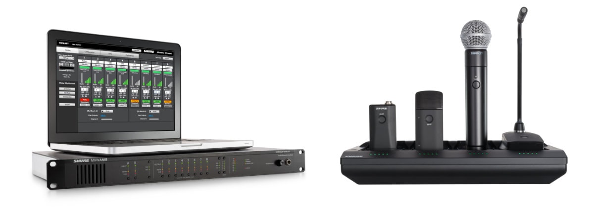 Drahtlose Konferenzsysteme kaufen: Shure Microflex Wireless kaufen
